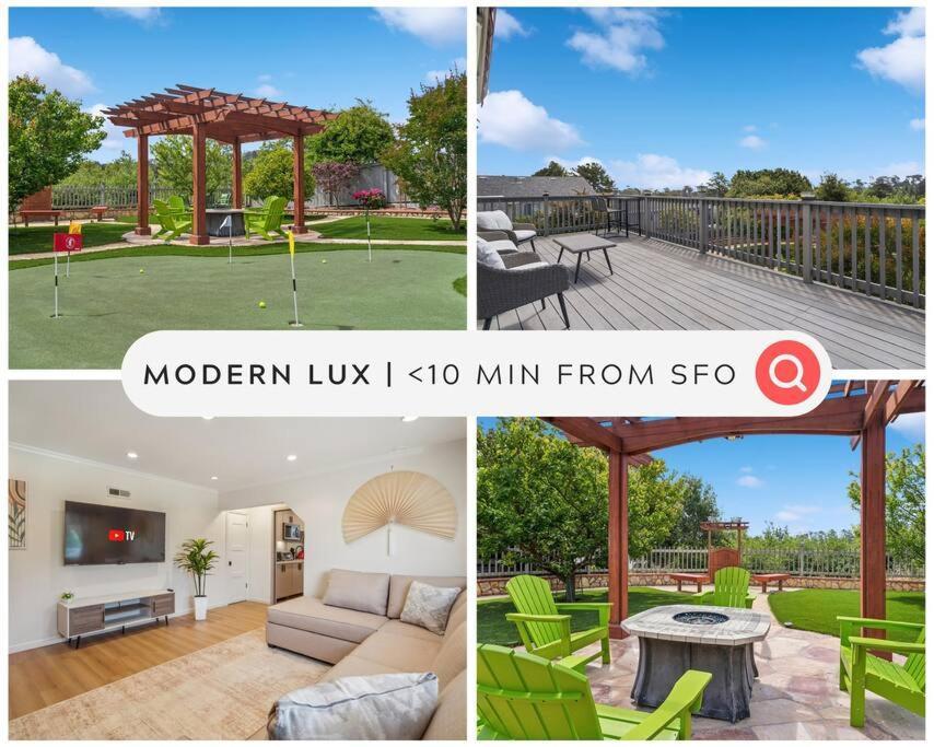 Modern Lux , 4Br 3Ba, 30 Or More Days Only South San Francisco Exterior photo